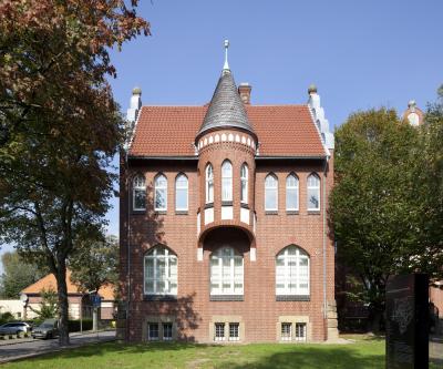 Gebäudeteil mit Runderker