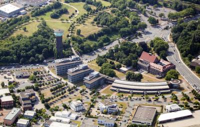 Luftbild Technologiezentrum Umweltschutz TZU