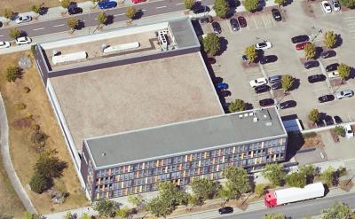 Schrägluftbild von Süden, Head Office Raith