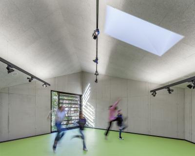 Mensa und Ateliergebäude der BAN, Atelier- und Bewegungsraum