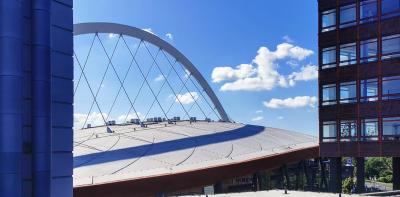 Lanxess Arena, Dachstruktur
