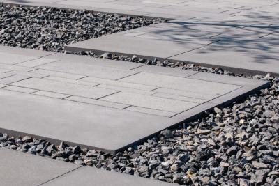 Quartiersplatz, Detailbild Bodenbeläge