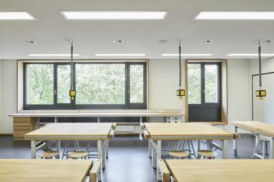 Neubau Gesamtschule Hürth, Werkraum