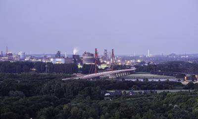 Luftbild Beeckerwerther Brücke