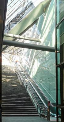U-Bahnhof Bensberg, Treppenaufgang