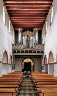 St. Pankratius, Innenraum Blick nach Westen