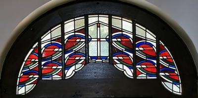 Farbiges Glasfenster