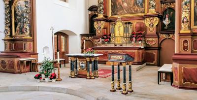 Klosterkirche Werne, Altarbereich