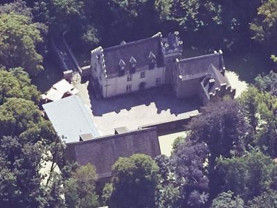 Schrägluftbild von Norden, Wasserschloss Werdringen