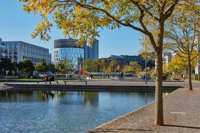 Universitätspark / Grüne Mitte Essen, Promenade