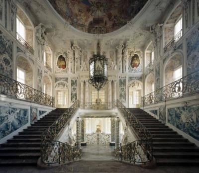 Treppenhaus, Blick vom Umkehrpodest 