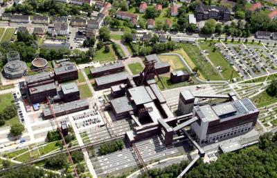 Luftbild der Zeche Zollverein