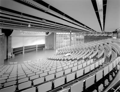Innenansicht in den Hörsaal