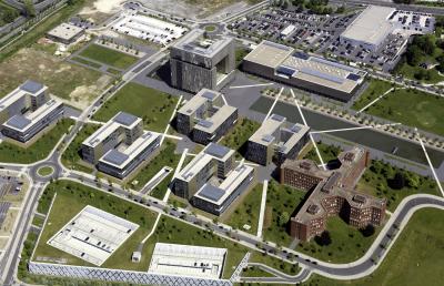 Luftbild Thyssenkrupp Quartier