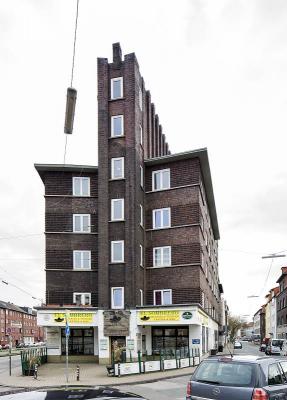 Frontalansicht Wohn- und Geschäftshaus "Ringeck" 