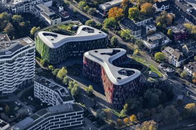 Luftbild Cologne Oval Offices