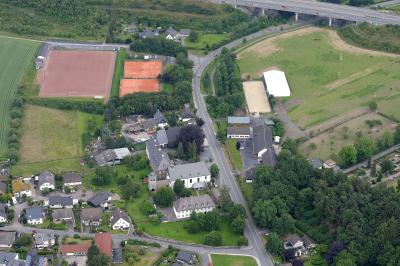 Luftbild der Klosteranlage
