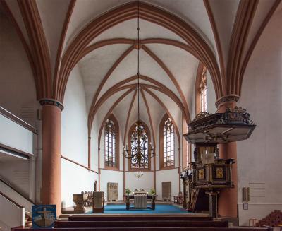 Innenansicht der ehem. Klosterkirche