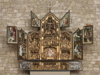 Altar mit Gnadenbild aus Kloster Mariawald