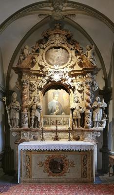 Altar in der Vitus-Kapelle