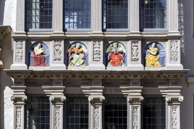 Detailansicht Fassadengliederung