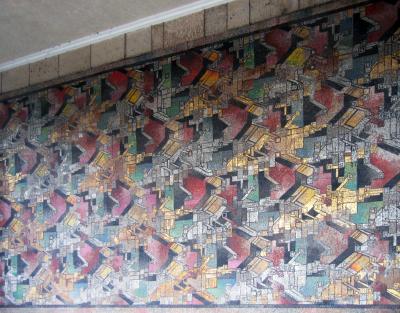 Südliches Wandmosaik "Der Tag"