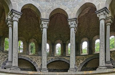Innenansicht Kirchenruine Heisterbach