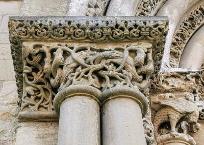 Detail Kapitell Hauptportal