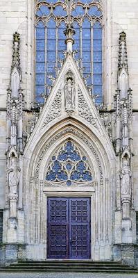 Westportal der Propstei- und Wallfahrtskirche St. Ludgerus