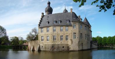 Schloss Gemen Nordostansicht am Wassergraben