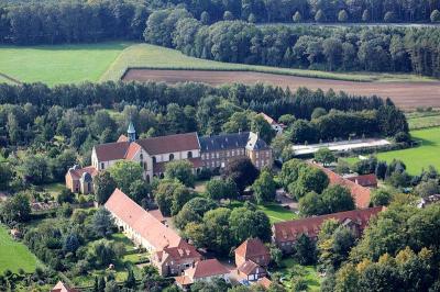 Luftbild Kloster Marienfeld