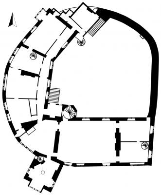 Grundriss Burg Vischering