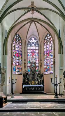 Innenansicht gotischer Chor