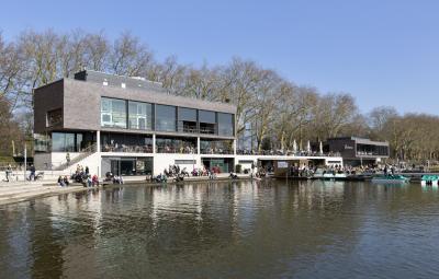 Blick auf das Restaurant