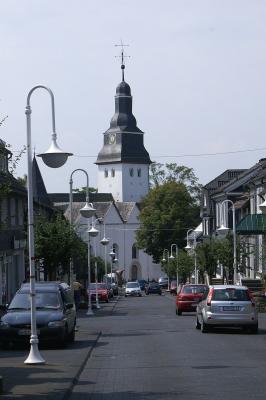 Blick auf den Kirchturm