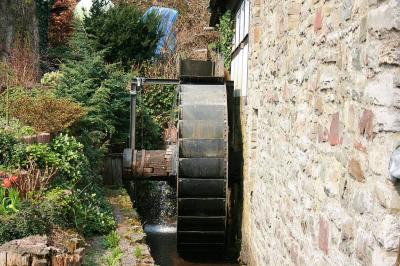 Wasserrad der Kornmühle