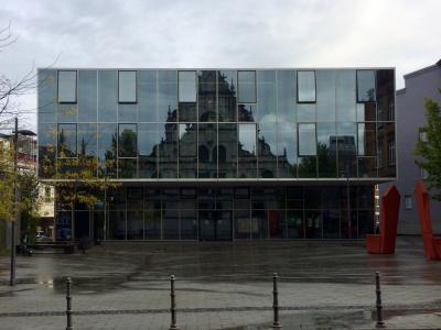 Nordfassade des Gymnasiums St. Leonhard in Aachen