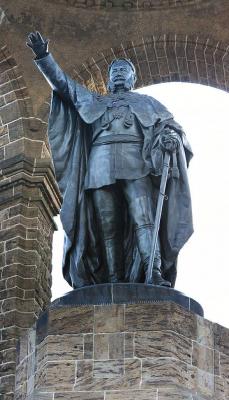 Bronzestandbild Kaiser Wilhelms 