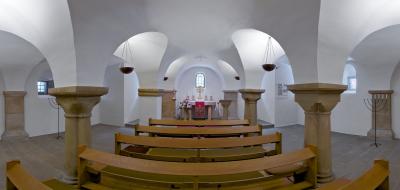 Krypta der Abdinghofkirche 