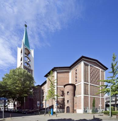 Evangelische Altstadtkirche Gelsenkirchen, Außenansicht Chor