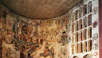 Gemälde über dem Altar