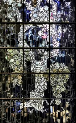 farbiges Glasfenster
