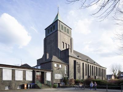 Nordansicht der Kirche