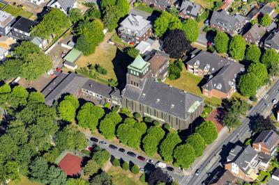 Luftbild von St. Ludgerus