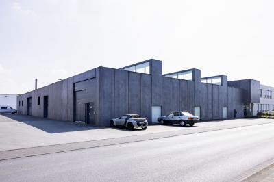 Lagerhalle Albert Südbrock GmbH, Straßenansicht