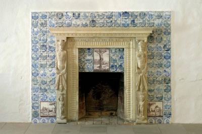Kamin im Obergeschoss des Falkenhofs
