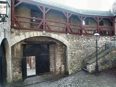 Wehrgang der Burg