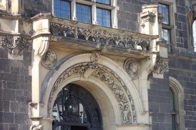 Eingangsportal Elberfelder Rathaus