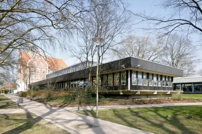 Rathaus Herne-Wanne mit Neubau des Gesundheitsamts