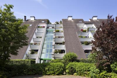 Wohnhügelhaus 2, Ostansicht